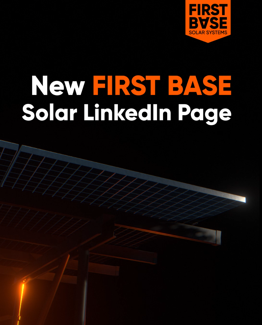 New FIRST BASE Ground Screws Solar LinkedIn Page